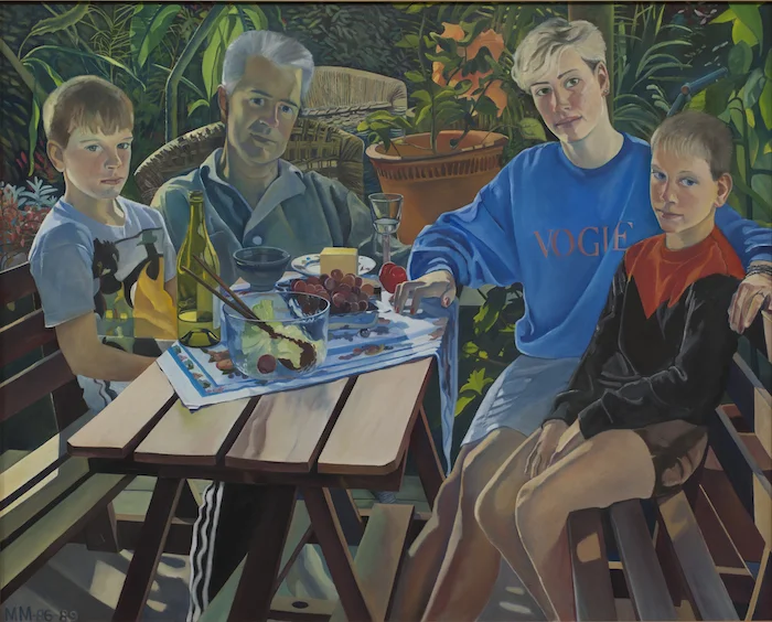 from left: Jeremy , Alan, Justine and Simon.