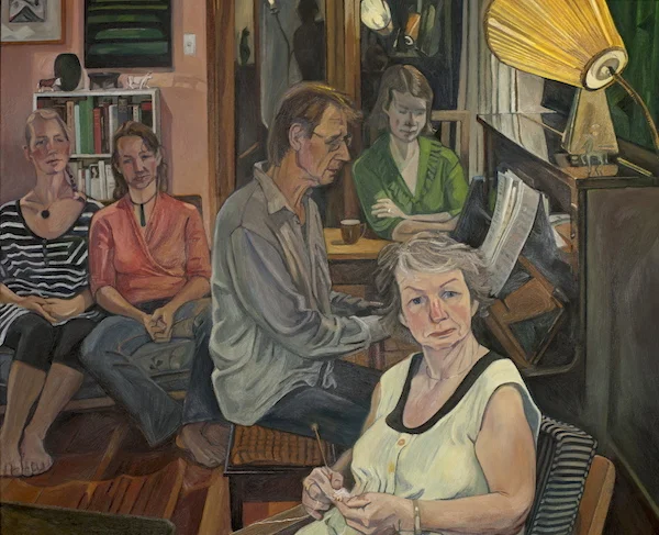 Greer,Leidom, Grant at piano, Harriet and Dinny