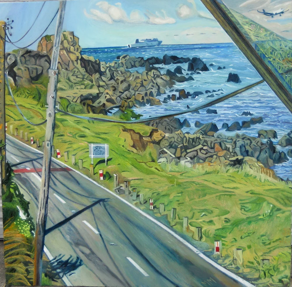 Moa Pt looking South.