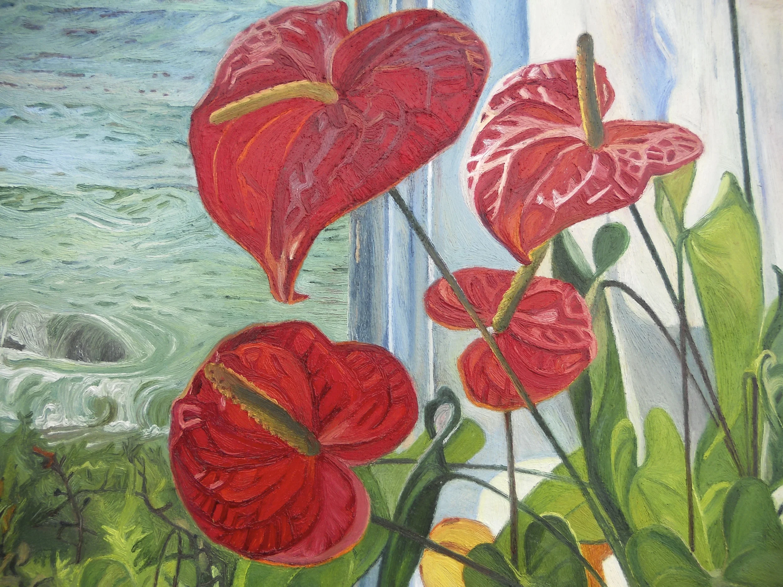 detail of Elephant Ears.