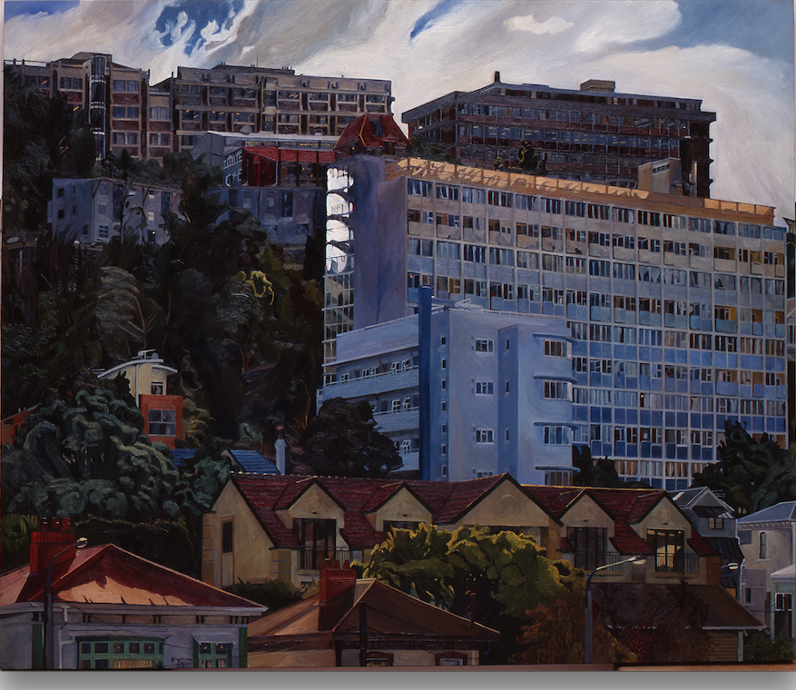 Looking Uphill from Willis St towards Vic.Uni 2001