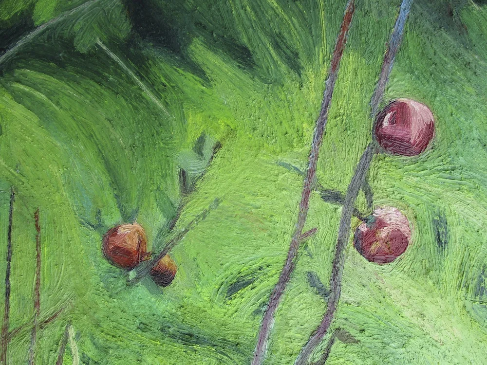 detail from Apple tree