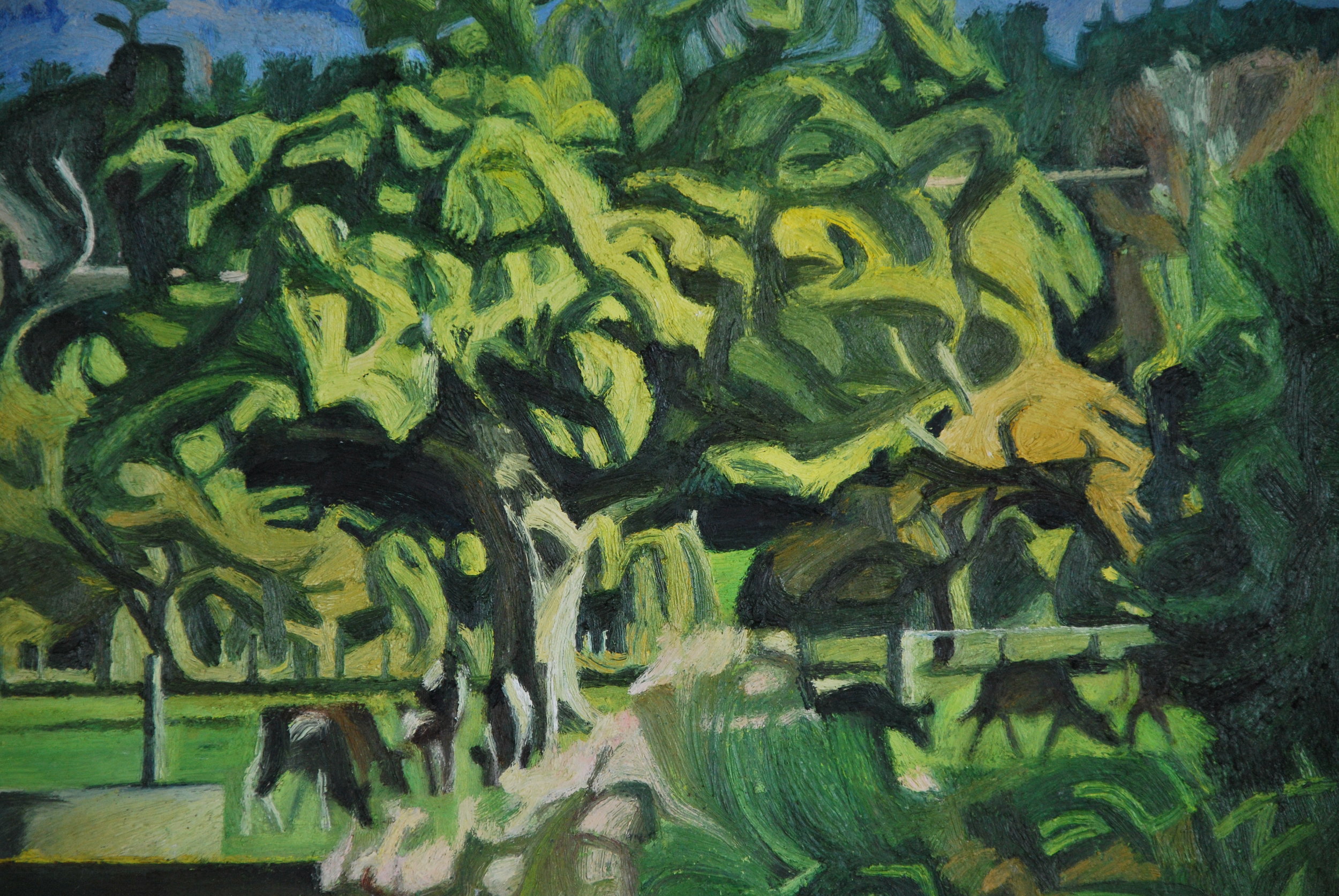 detail from Mt Taranaki, Kapuni. 