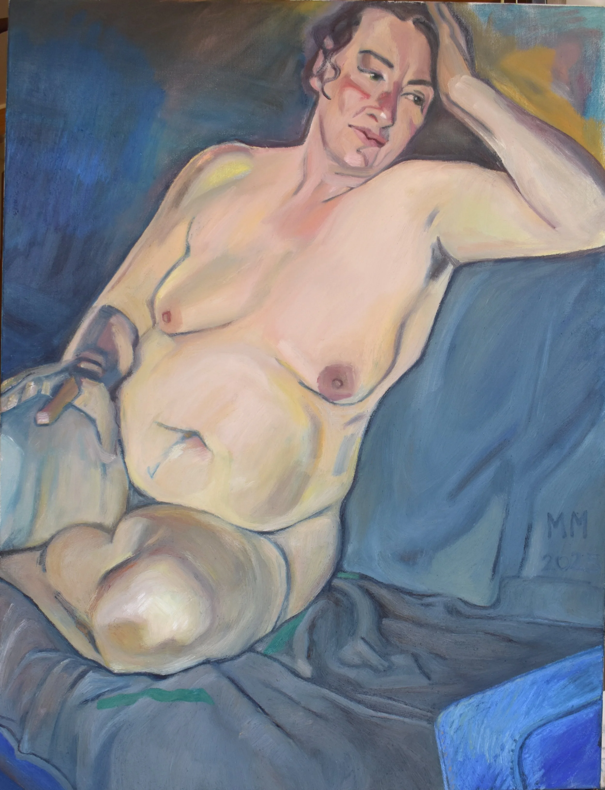 NIcola  2025.  Oil on canvas 