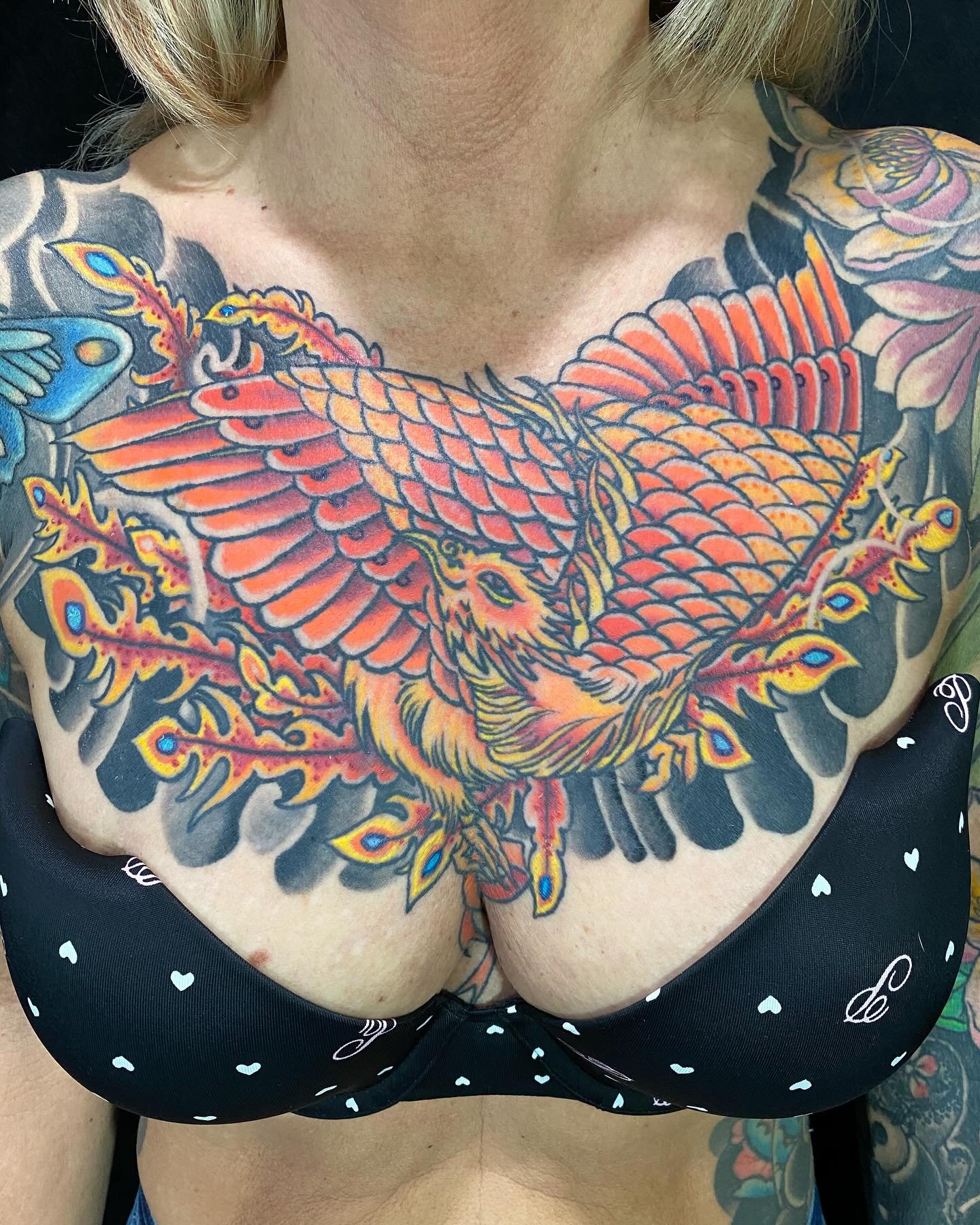 www.tattooapple.com  #phoenix #phoenixtattoo #japanesetattoo #tattoosleeve #585
#rochestertattooartist #rochestertattoo