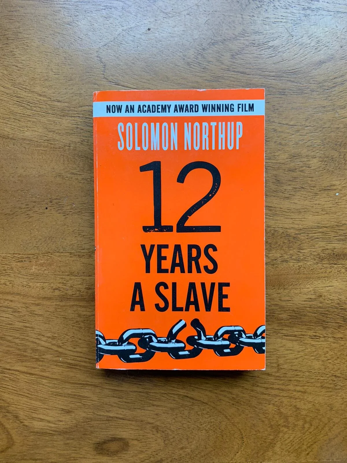 12 Years A Slave Book Cover