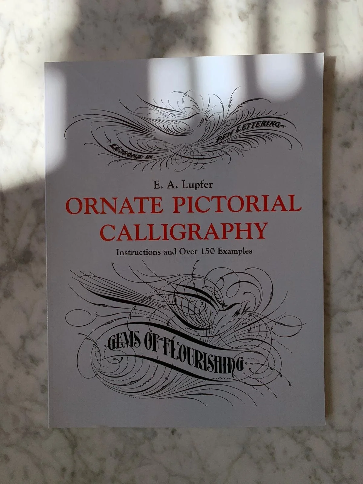 Dover ornate pictorial caligraphy