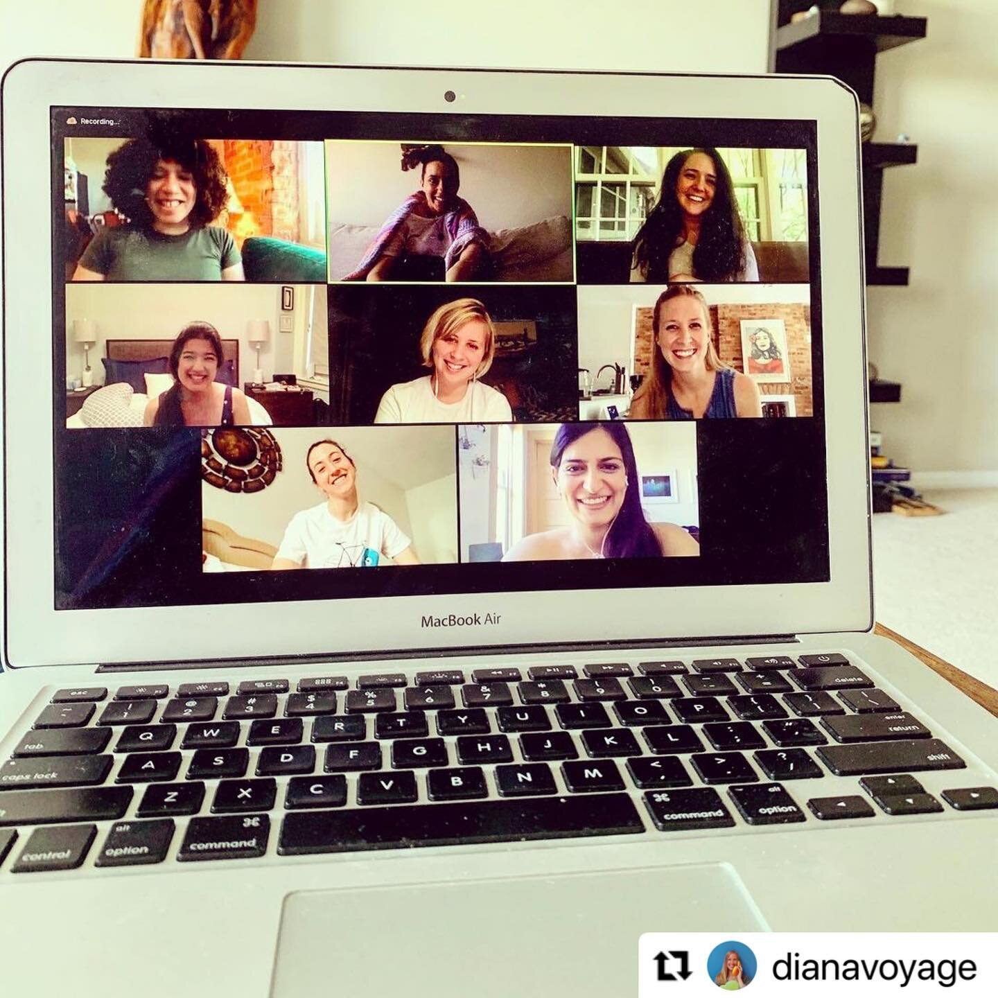 This group, these women, have come to mean so much to me. #Repost @dianavoyage with @make_repost
・・・
a year ago, I formed a small writing group with some of my best gals. we used @suleikajaouad&rsquo;s prompts from #theisolationjournals as our guidin