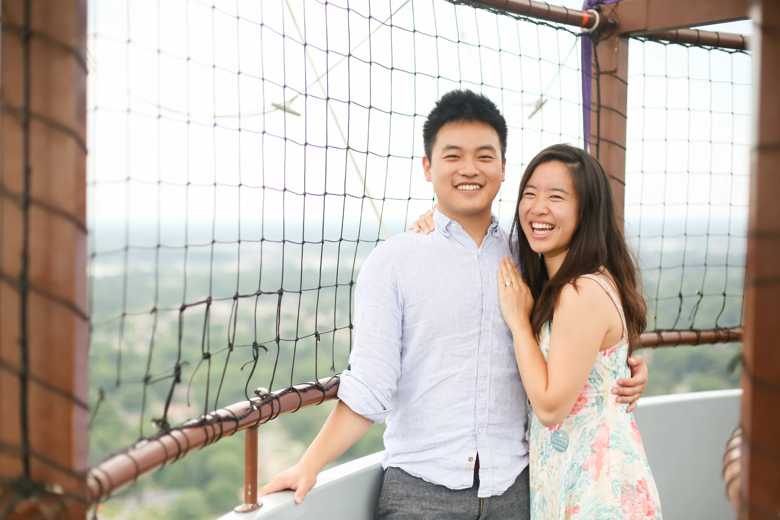 Beth &amp; Michael's Connor Prairie Proposal
