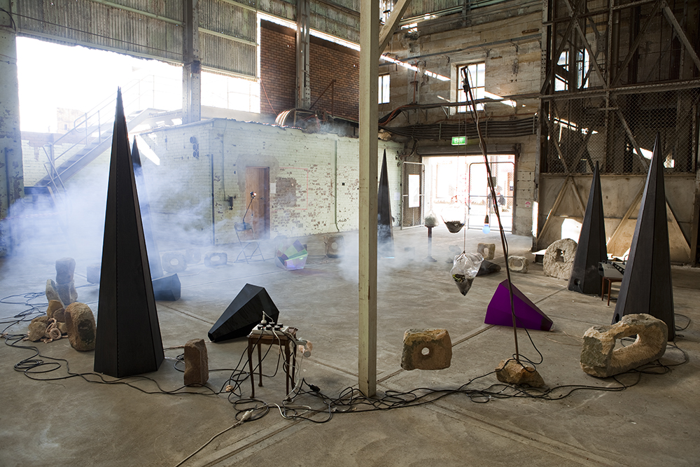 Mikala Dwyer, An Apparition of a Subtraction, 2010 | 17th Biennale of Sydney, curated by David Elliot, Cockatoo Island, Sydney