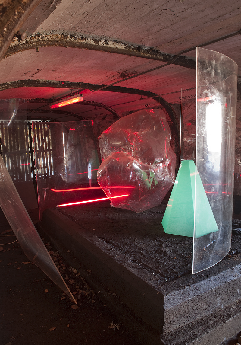 Mikala Dwyer - An Apparition of a Subtraction, 2010 in the 17th Biennale of Sydney, curated by David Elliot, Cockatoo Island, Sydney