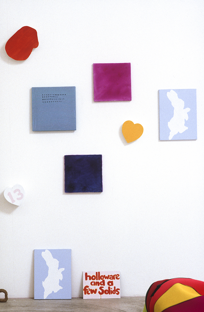 Mikala Dwyer, Hollow-ware and a few solids, 1995, Sarah Cottier Gallery, Sydney