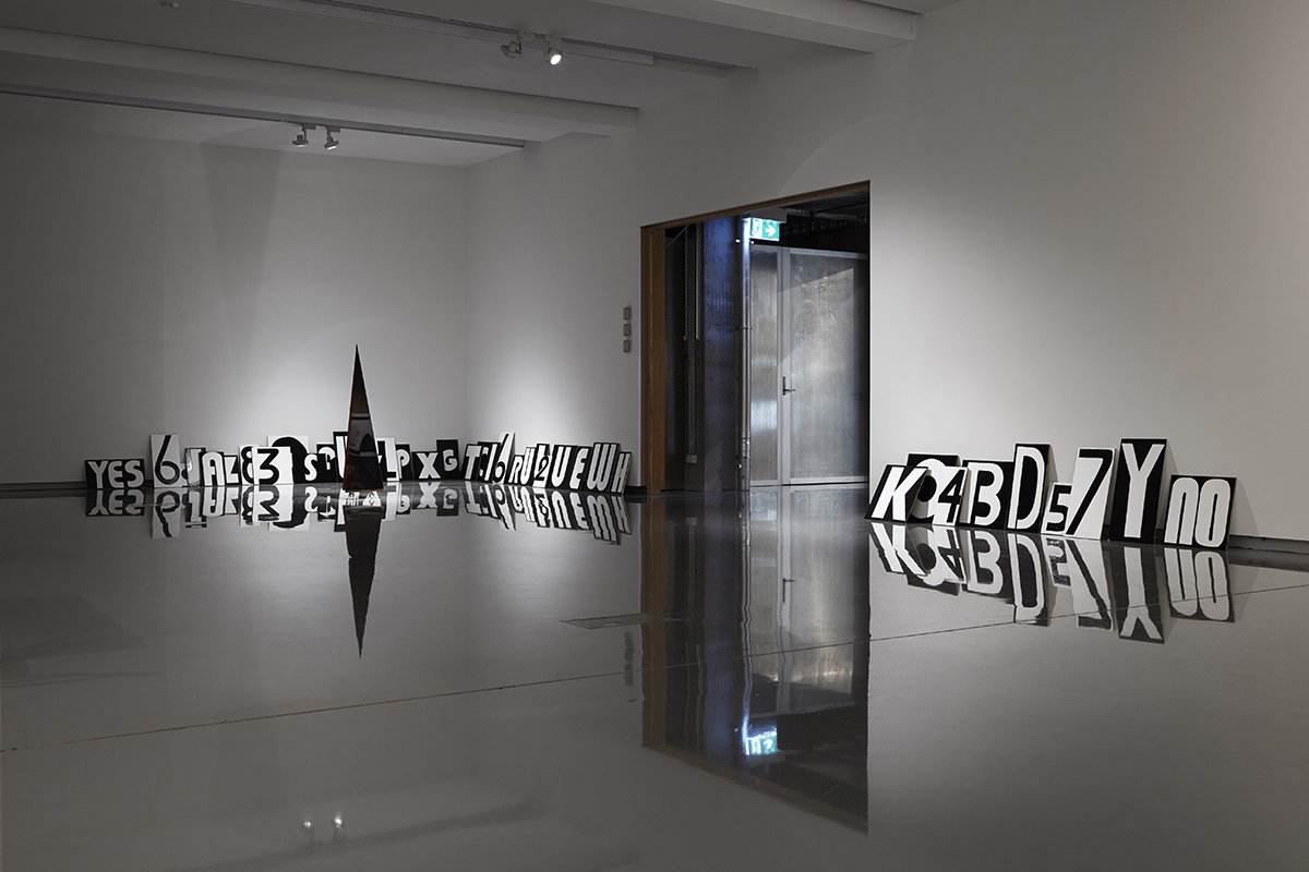 Mikala Dwyer, Alphabet for ghosts | Believe not every spirit, but try the spirits, 2015, Monash University Museum of Art, Melbourne