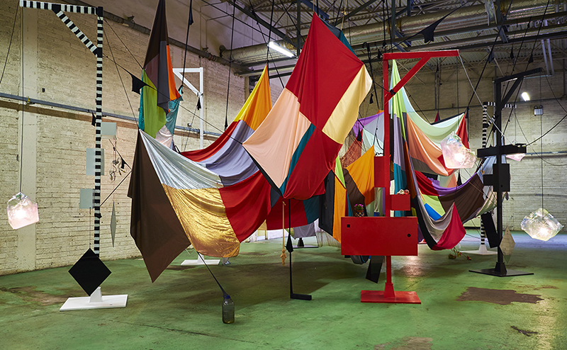 Mikala Dwyer, Square Cloud Compound | Magnetism, 2015, Hazelwood, Sligo, Ireland