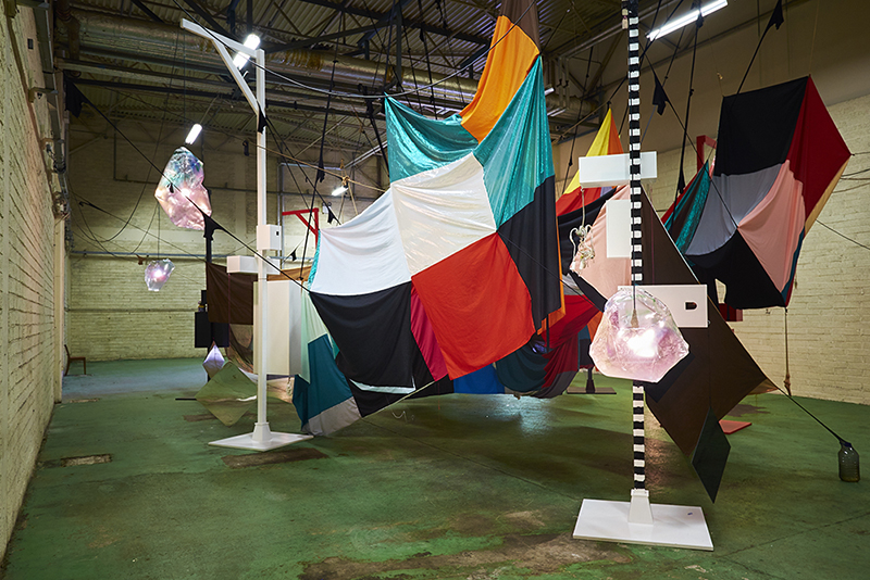Mikala Dwyer, Square Cloud Compound | Magnetism, 2015, Hazelwood, Sligo, Ireland