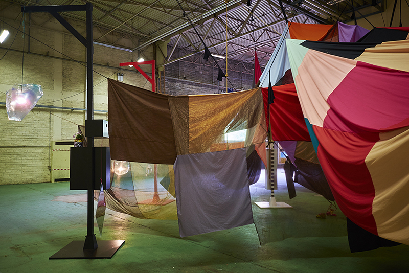 Mikala Dwyer, Square Cloud Compound | Magnetism, 2015, Hazelwood, Sligo, Ireland