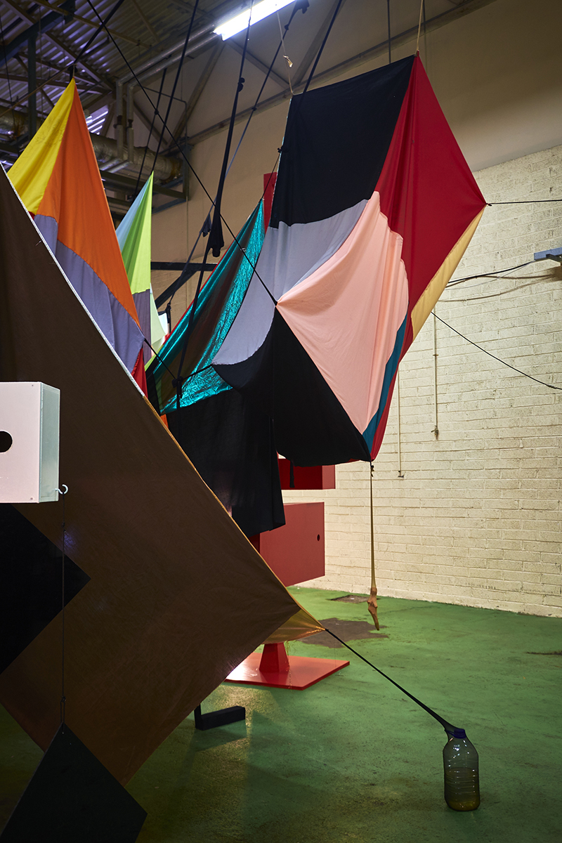 Mikala Dwyer, Square Cloud Compound | Magnetism, 2015, Hazelwood, Sligo, Ireland