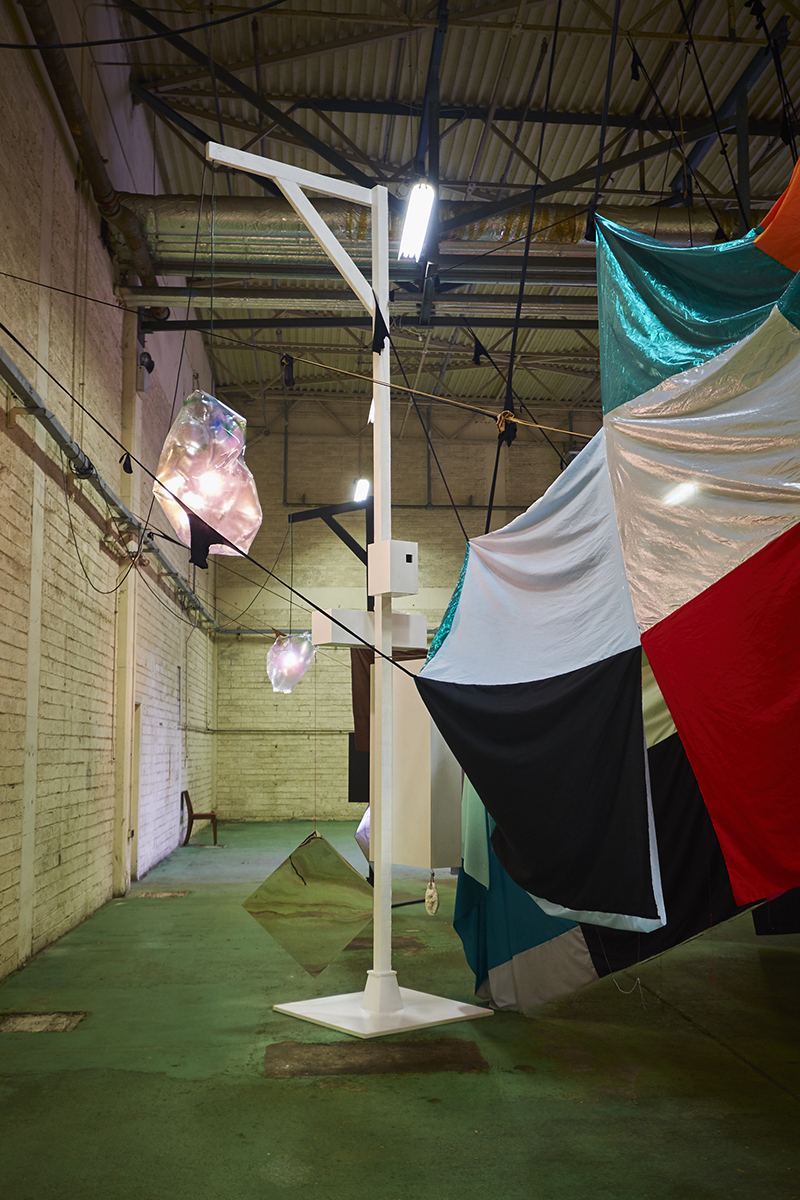 Mikala Dwyer, Square Cloud Compound | Magnetism, 2015, Hazelwood, Sligo, Ireland