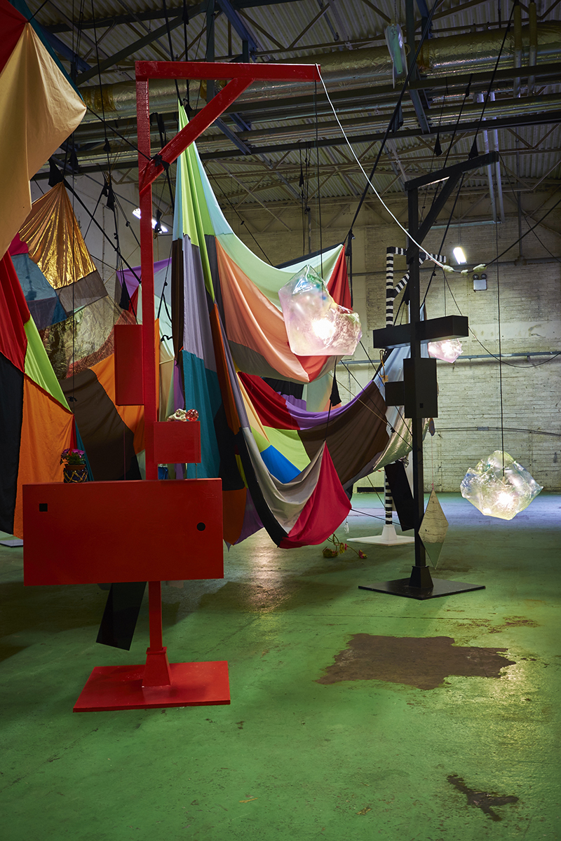 Mikala Dwyer, Square Cloud Compound | Magnetism, 2015, Hazelwood, Sligo, Ireland
