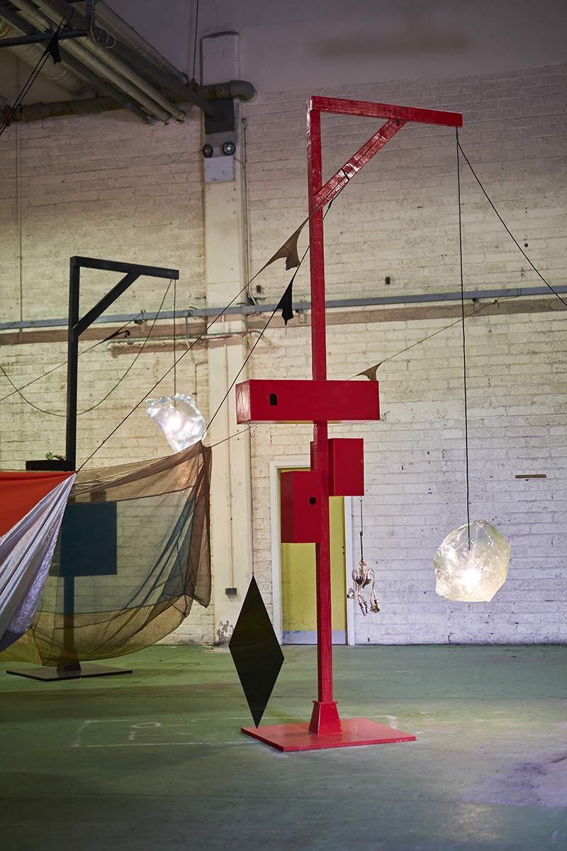 Mikala Dwyer, Square Cloud Compound | Magnetism, 2015, Hazelwood, Sligo, Ireland