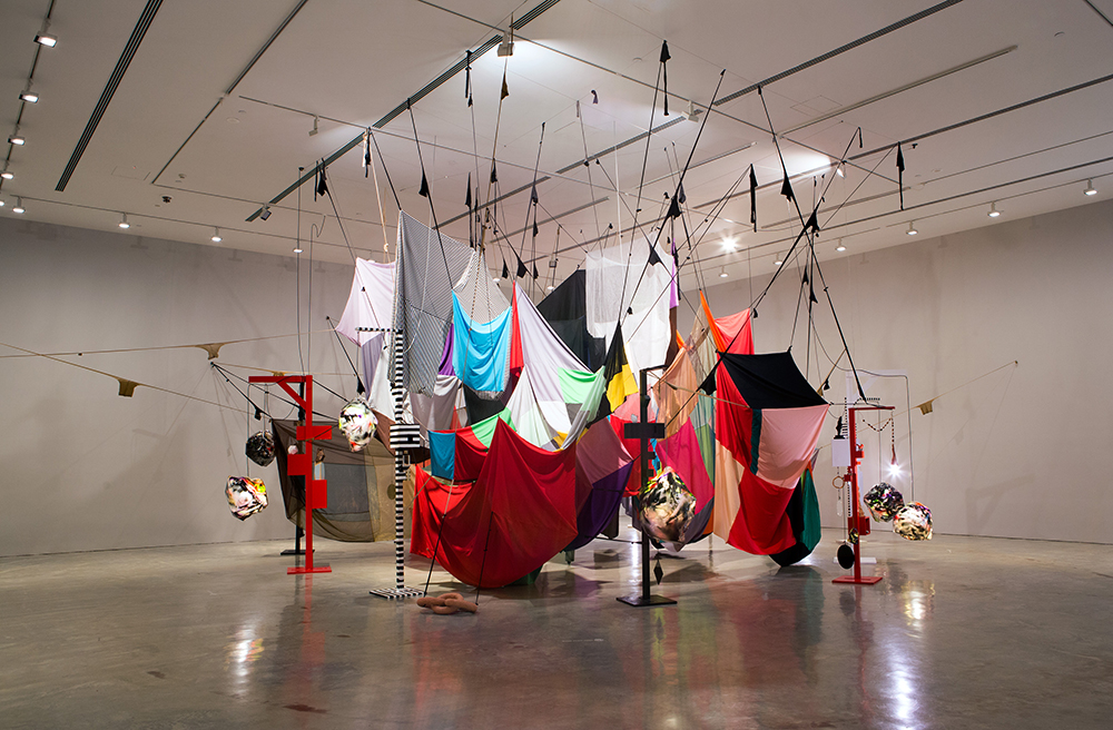 Mikala Dwyer, Square Cloud Compound | Mikala Dwyer: MCA Collection, 2015-2016, Museum of Contemporary Art Australia (photo: Jessica Maurer)