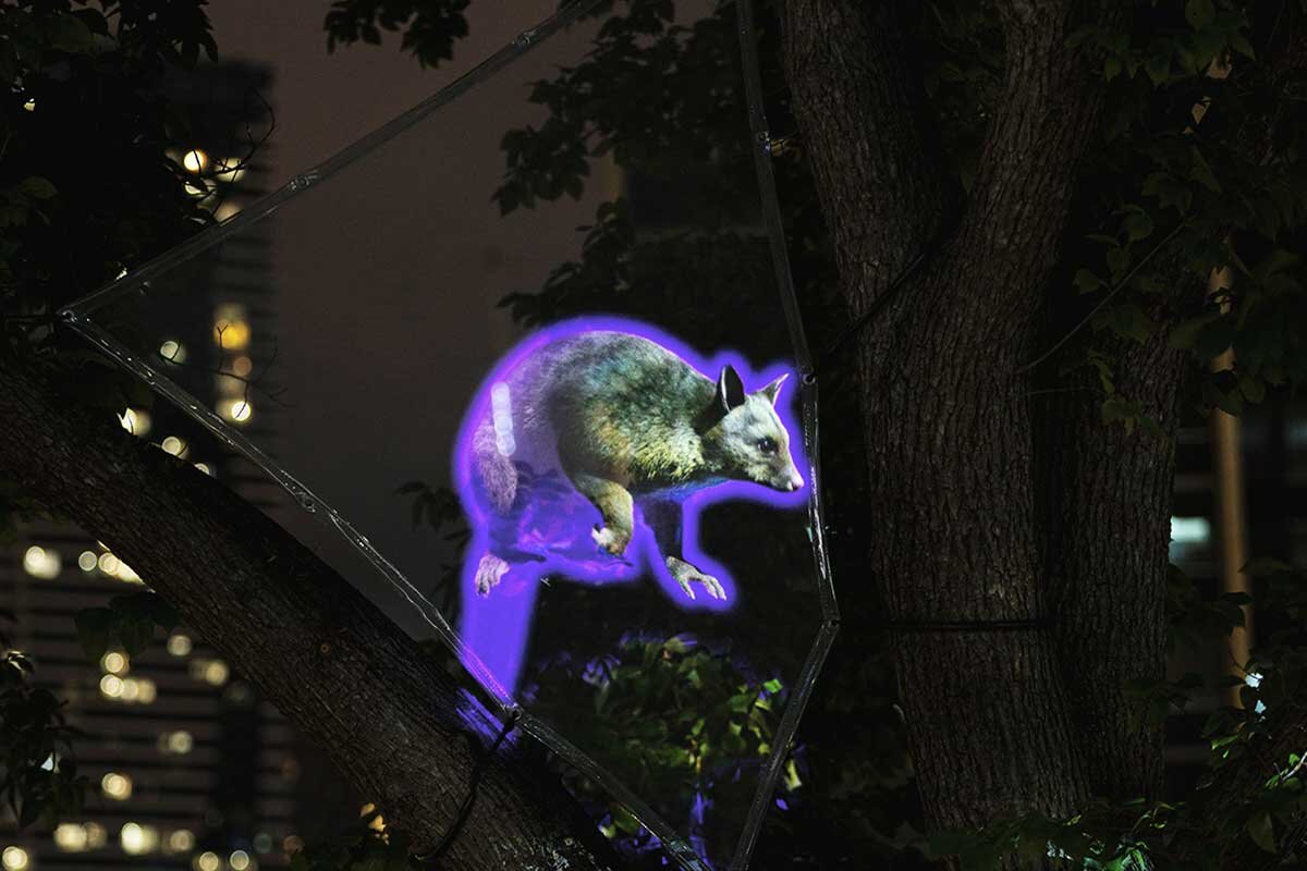 Mikala Dwyer, Apparition, 2021, City of Melbourne and RMIT University, University Square, Melbourne