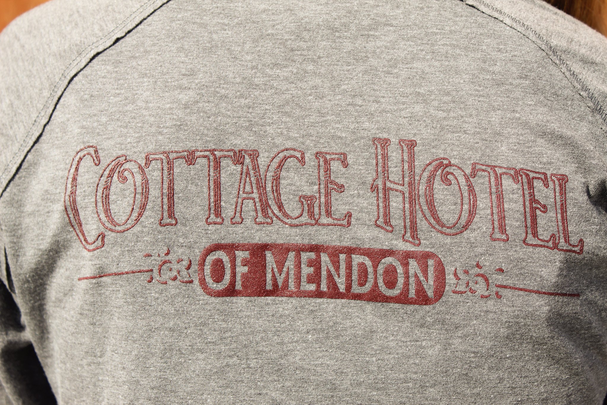Cottage Hotel of Mendon Gray Hoodie Merch Mendon NY.jpg