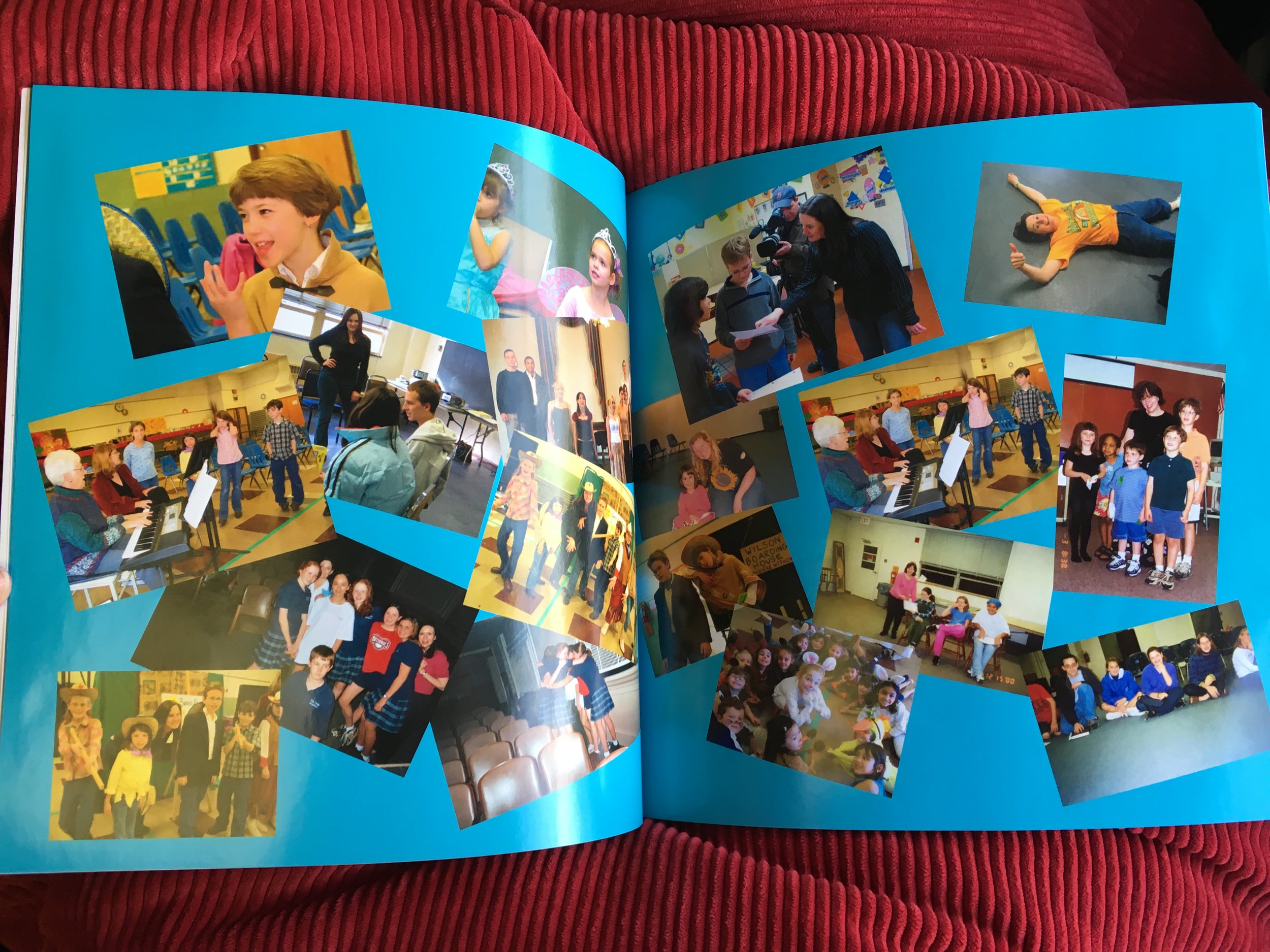 Vintage Summer Acting Camp photos - maybe you'll see a current Red Shirt as a camper!