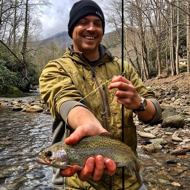 Fishing in the Smokies and acting like the world isn&rsquo;t on fire and refusing to read any texts or emails that begin with &ldquo;I&rsquo;m sorry to inform you...&rdquo; until tomorrow. Big thanks to my boy Doug over at @mountainflyanglers who ALW