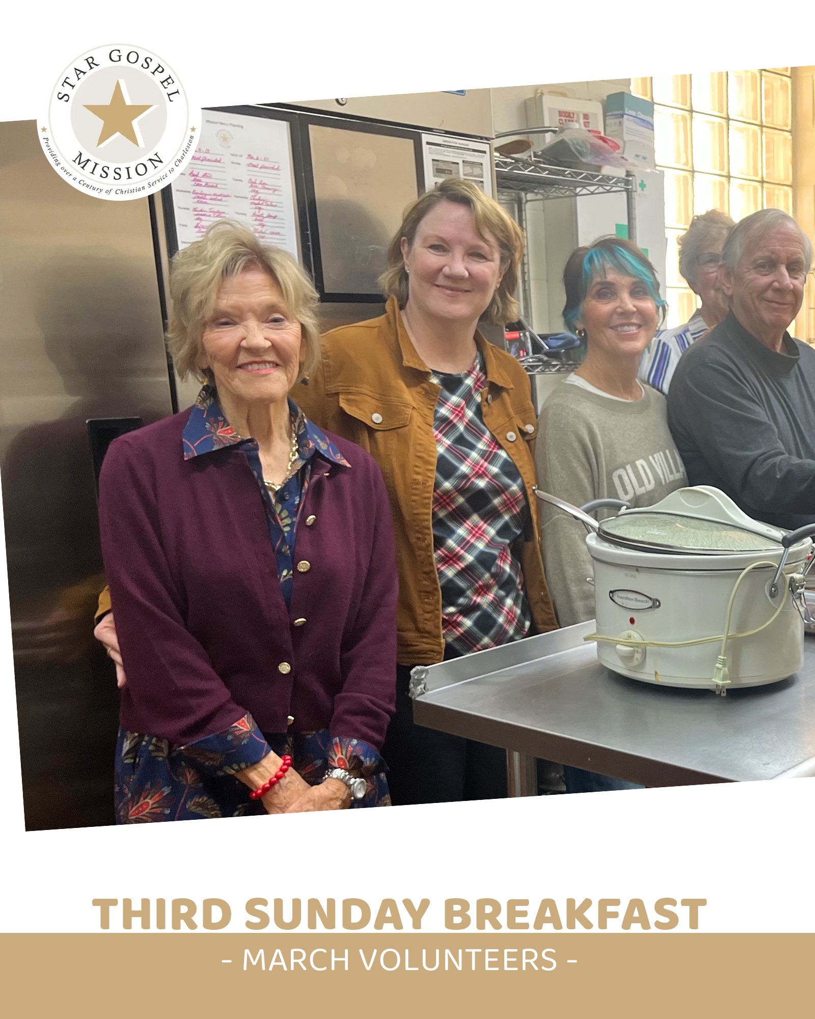 Thank you to our March volunteers who provided breakfast for the folks at Star Gospel Mission. This is a monthly mission of Second Presbyterian and we are grateful to support our neighbors in this way. By providing resources for people experiencing h