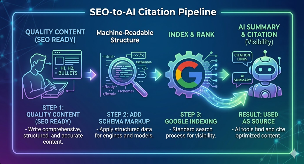 SEO to AI Citation Pipeline