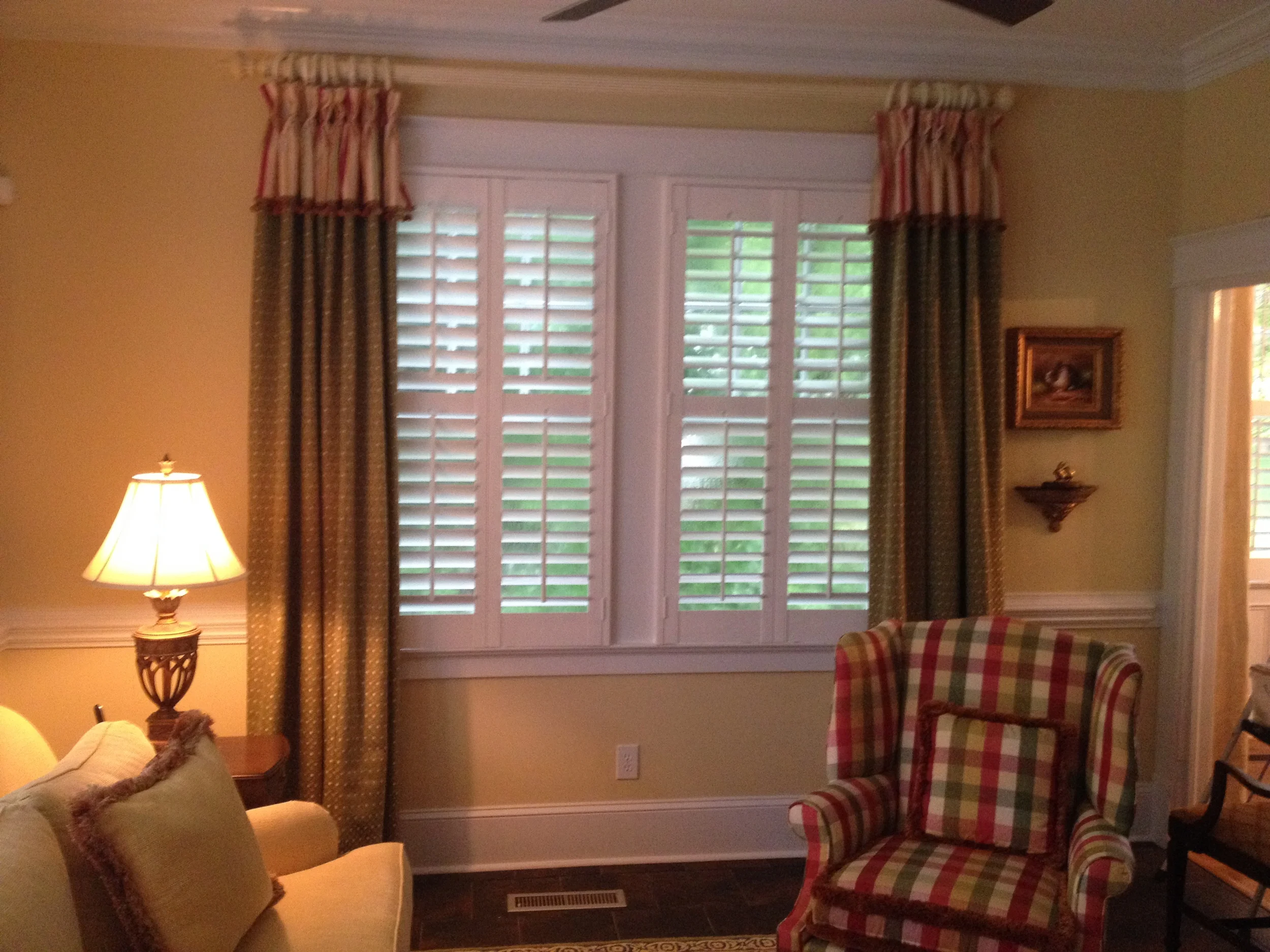 Shutters with fabric panels.JPG