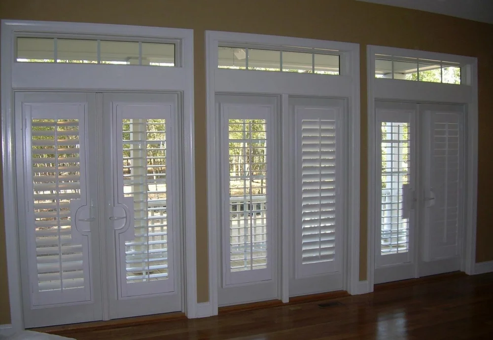 Plantation Shutters Designed For Doors And Sidelights Heritage Plantation Shutters Designed For Doors