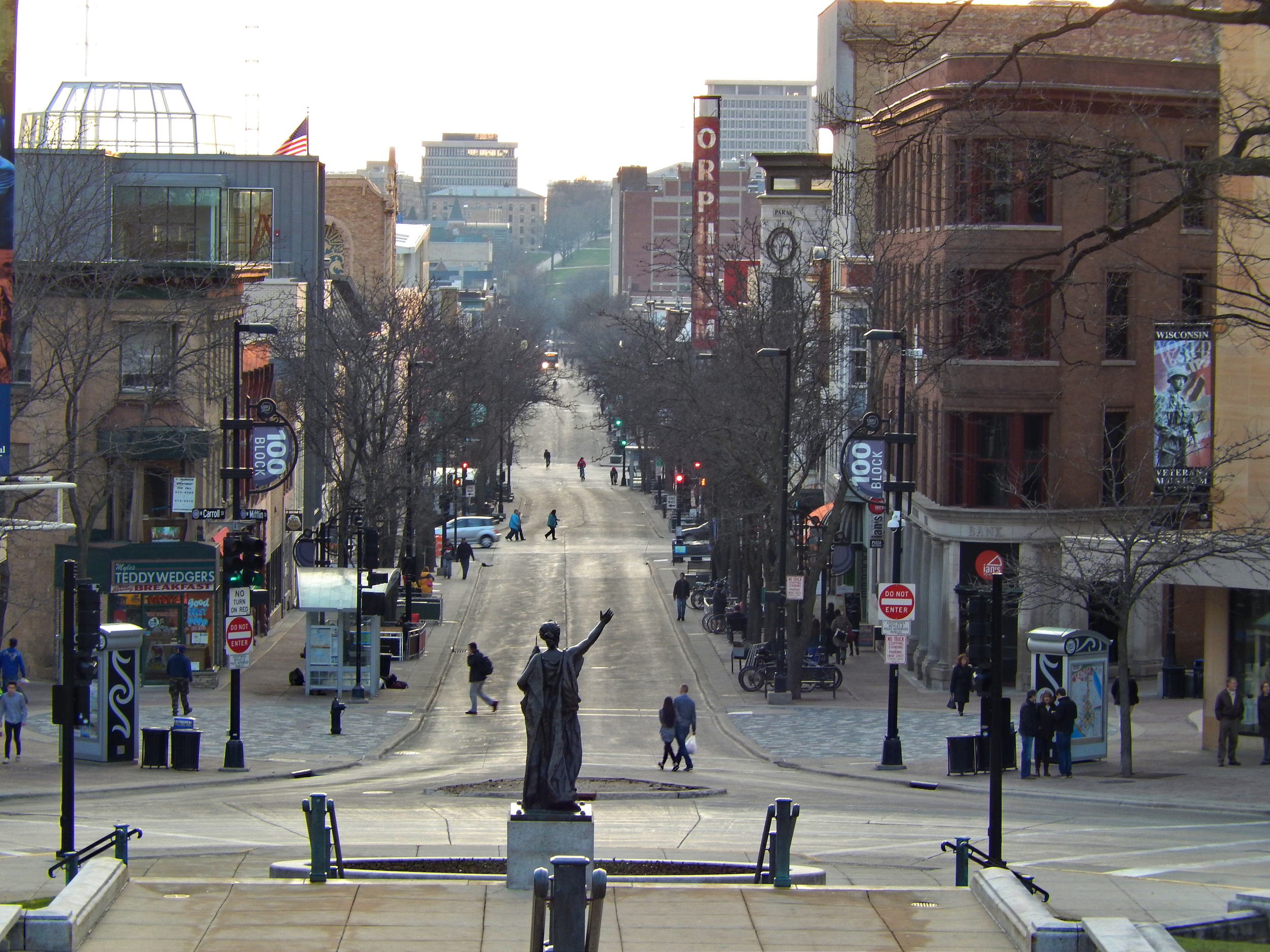 State Street historic commercial district - Madison, WI