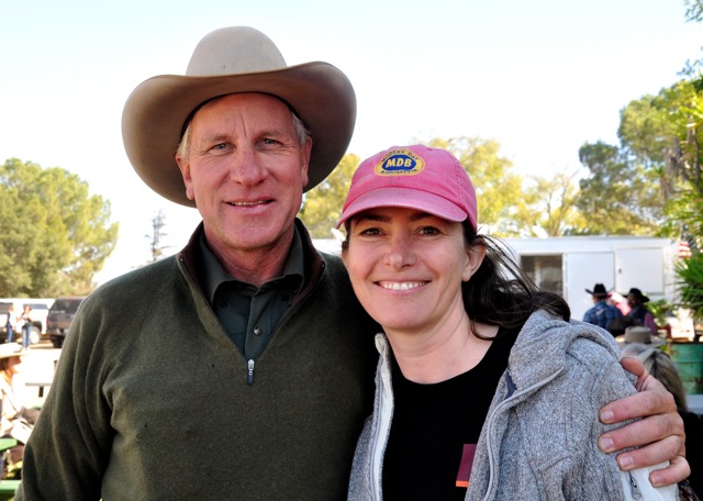 Buck Brannaman with author Michaela Haas