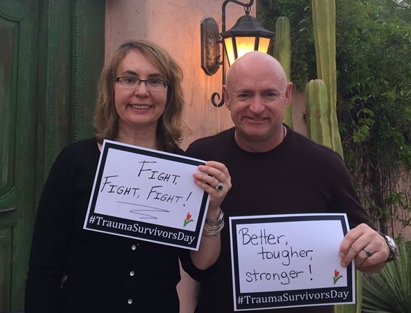 Better, stronger tougher: Gabby Giffords and Mark Kelly