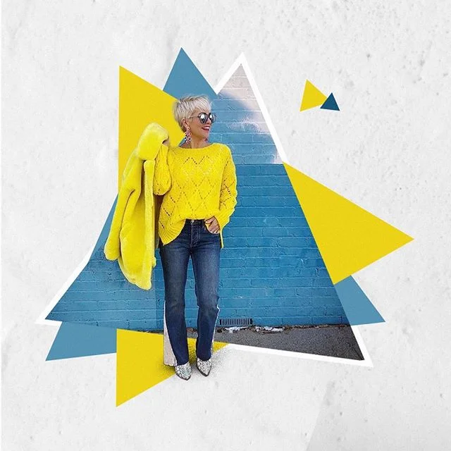 Bright colors. Fun patterns. Honesty. @chicover50 inspires me everyday with those things and more. Head to my latest post (link in bio) to find out more about her amazing mission and fashion sense. #chicover50 #choosejoy #amidstlife ⠀
.⠀
.⠀
.⠀
.⠀
#yellowaesthetic #darlingmoment #darlingdaily #alliseeispretty #visualcrush #acolorstory #colorhunters #colorcrush #livecolourfully #insearchofjoy #myeverydaymagic #shinyhappybloggers #blogandbeyond #styledaily #stylebook #dailystyle #fashionlooks #fashiongrammar #instastyles #fashionposts #outfitideas4you #liveonpurpose #joyinthejourney #madeformore #lifebydesign #winterstyle #winteroutfit