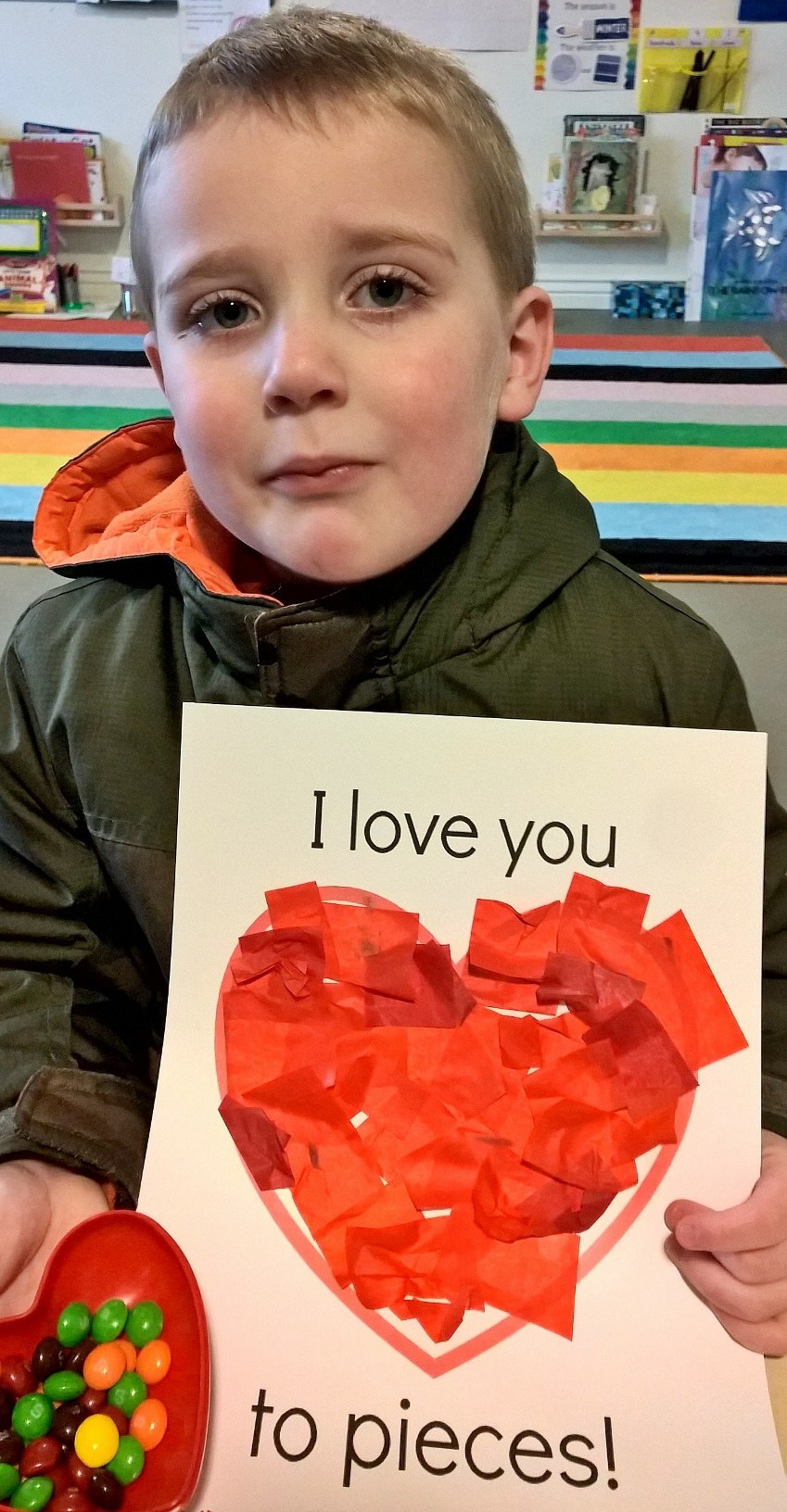 We love making things for our parents!
