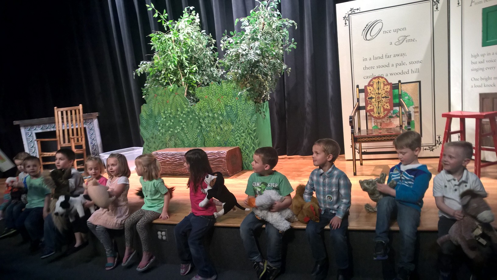 We Ended By Putting on a Puppet Show!