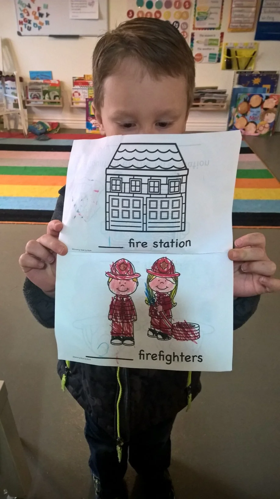 Firefighter Counting Book.