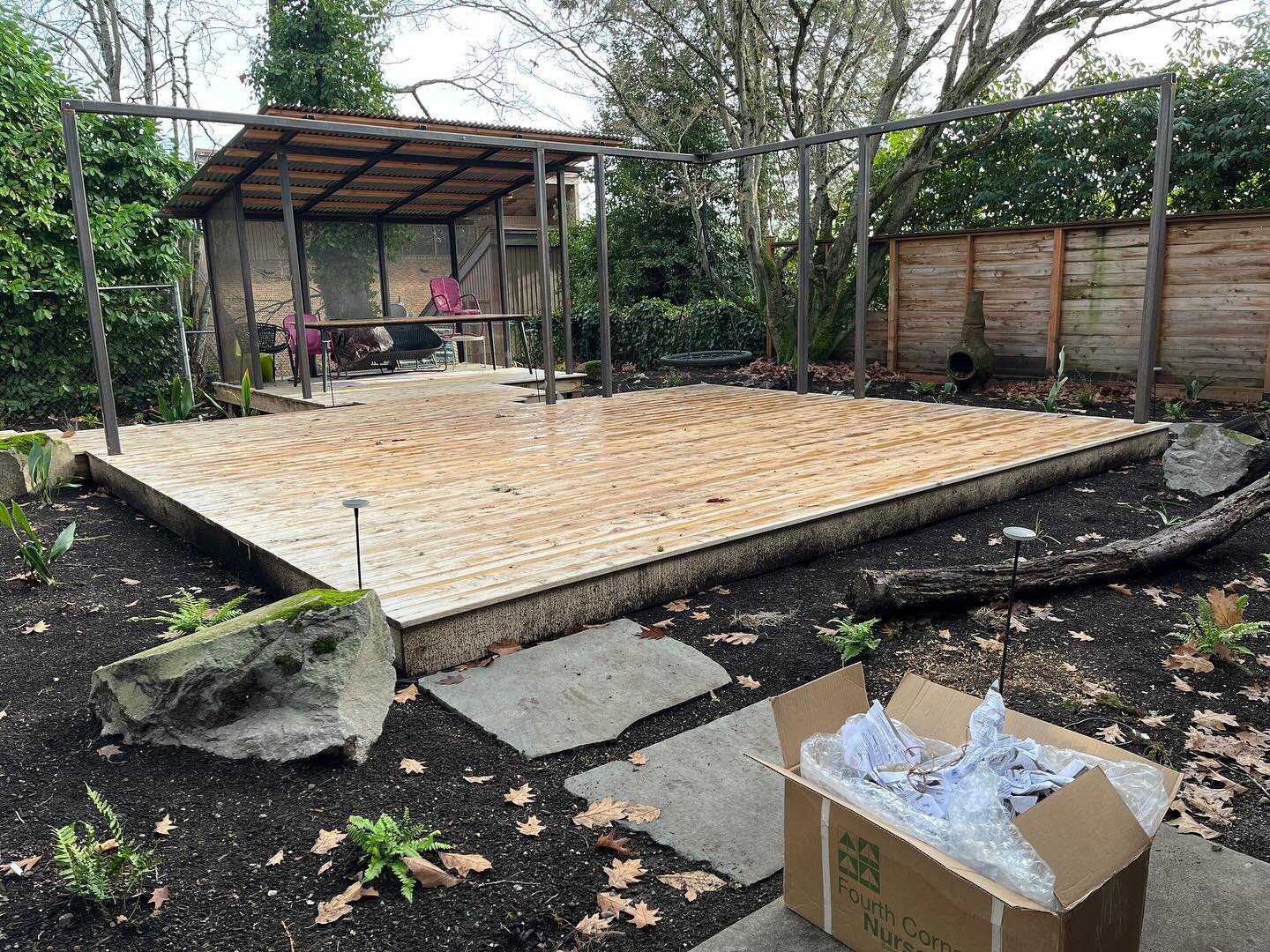 Spent some time today in this woodland garden adding a bunch more native plants. We&rsquo;ve been slowly adding small quantities of bare root plants and seeds here and there. See next slide for 75 bare root plants, you can fit them in one hand!

I&rs