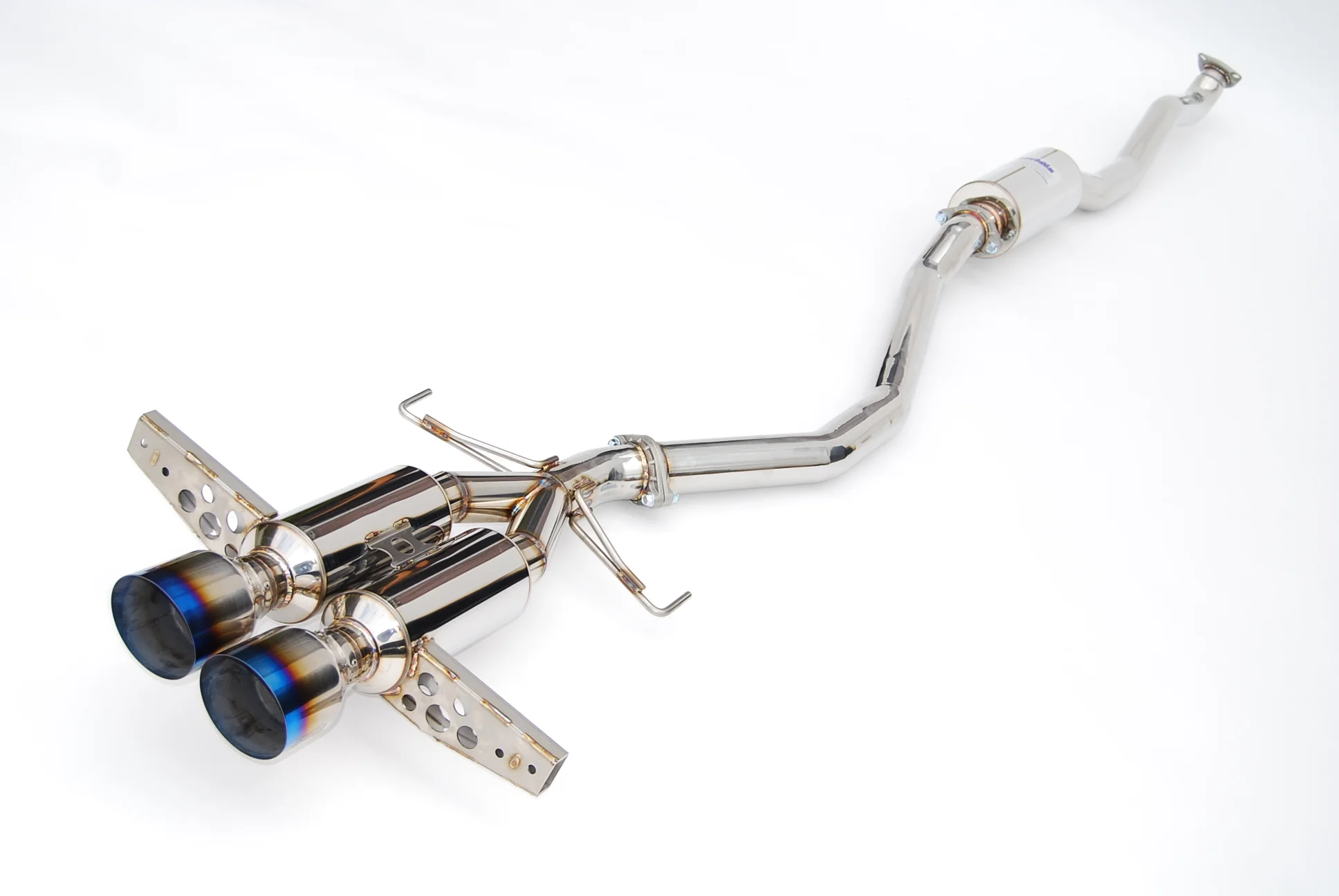Invidia 17-21 Honda Civic Sport Hatchback FK7 Gemini Titanium Tip