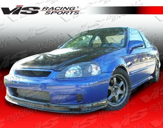 Vis Racing 96 98 Honda Civic Type S Carbon Fiber Front Lip Kenji Garage