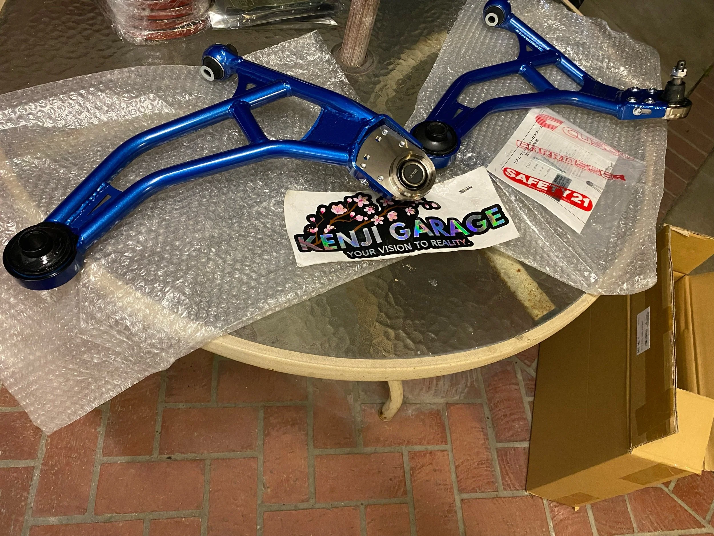 GR系 フルアーム Cusco Adjustable Front Lower Control Arms 22+ Subaru BRZ / 22+