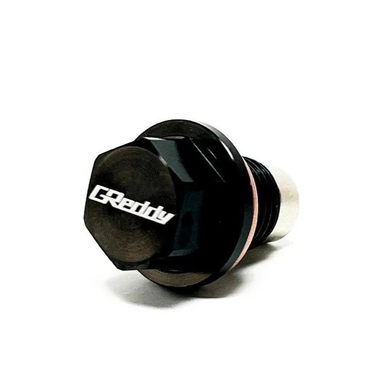 ***NEW RELEASE*** GReddy Neodymium Drain Bolt M12XP1.5 For BMW / Supra
Part number: 23901305
The GReddy Magnetic Oil Drain Plug is a powerful neodymium magnet. The Neodymium magnet is one of the most powerful magnets on the market. The hard anodize
