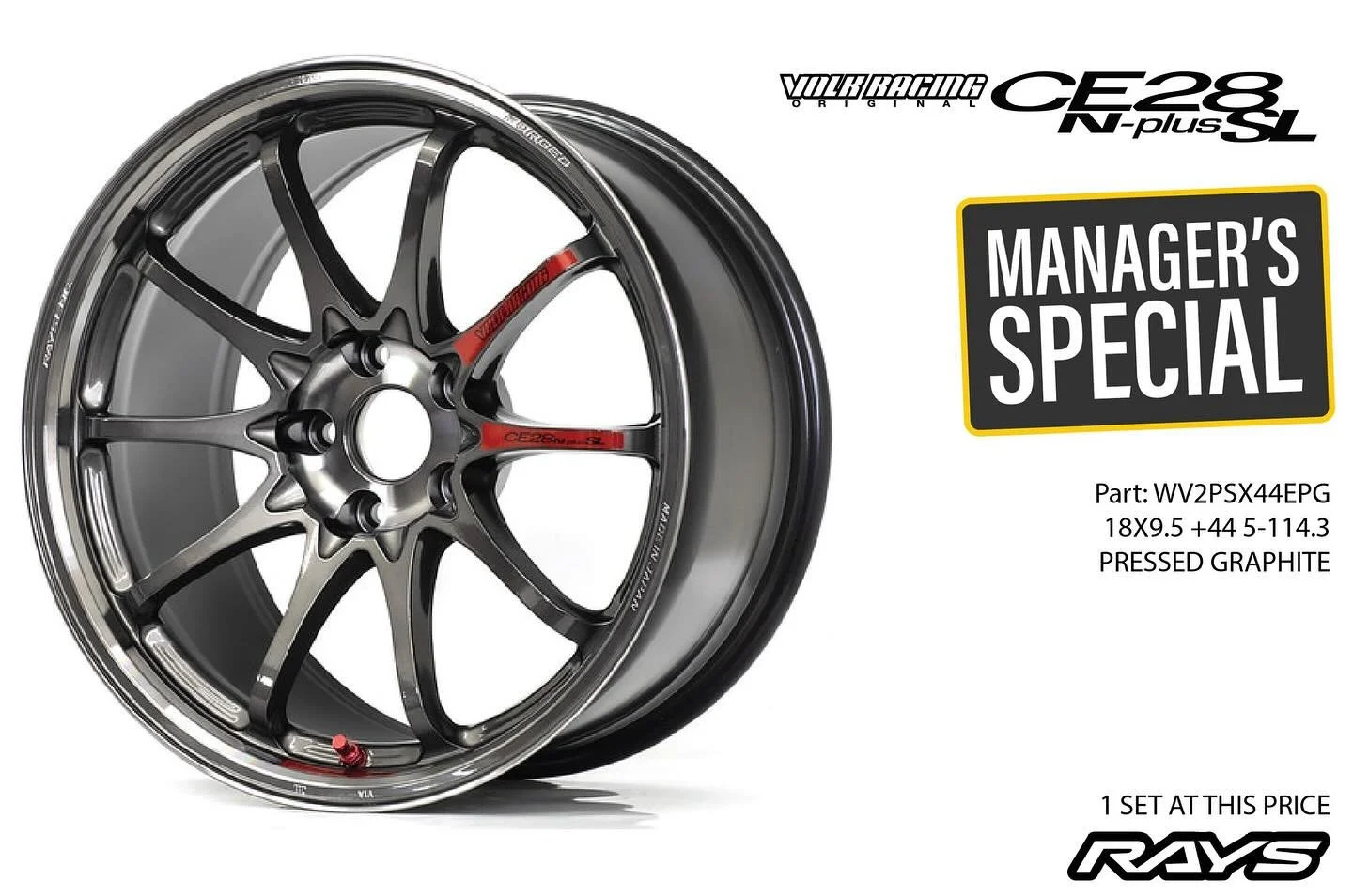 Kenji&rsquo;s Clearance Sales Event on Rays Wheels hurry while supply last offer expires 11/5/25

🏎 Aftermarket Performance Parts
💰Financing available
📧 info@kenjigarage.com
📲 714-417-2698
🌎 Ship World Wide
💻 www.kenjigarage.com