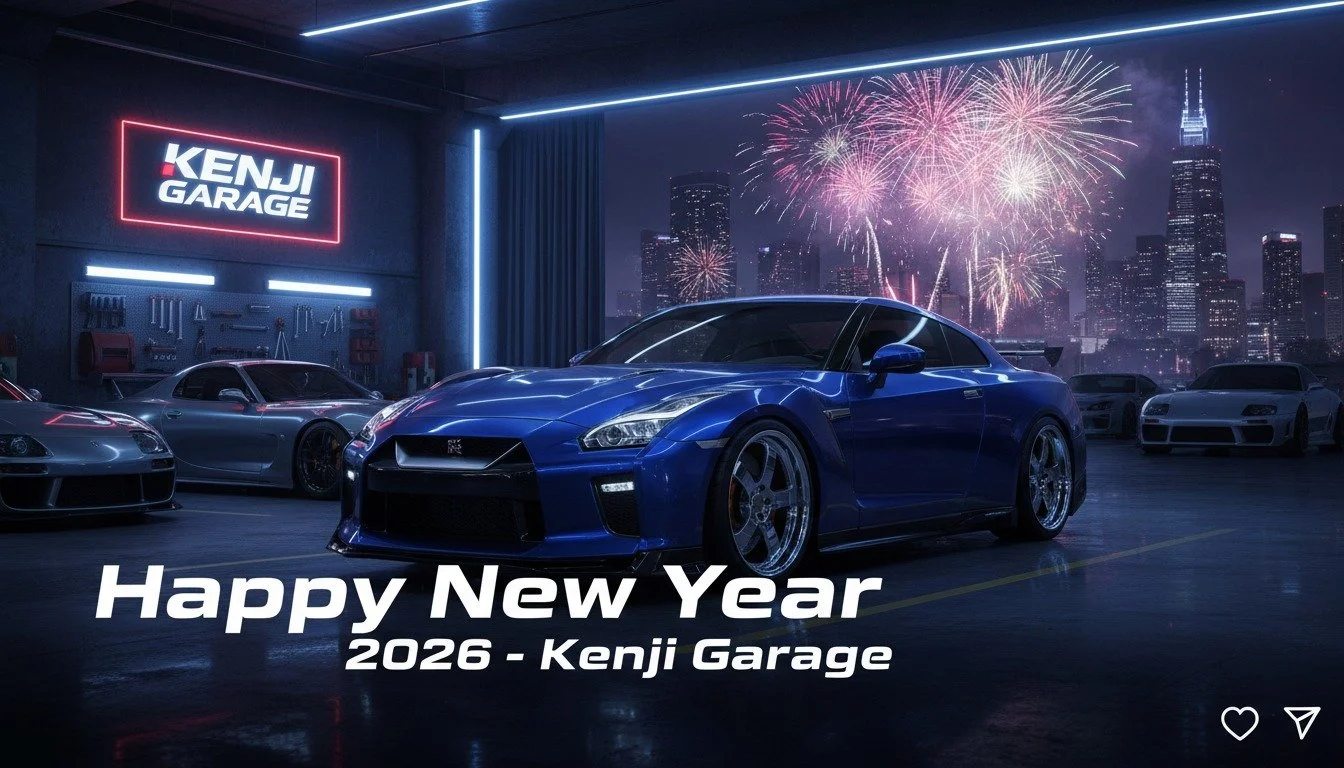 Thank you all for the support in 2025 as we move forward 2026 we look forward to help build your visions 

🏎 Aftermarket Performance Parts
💰Financing available
📧 info@kenjigarage.com
📲 714-417-2698
🌎 Ship World Wide
💻 www.kenjigarage.com

#2026