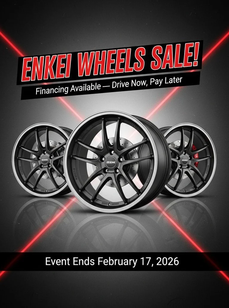 Kenji Garage Enkei Wheels Sales Event! Hurry this offer will not last!

🏎 Aftermarket Performance Parts
💰Financing available
📧 info@kenjigarage.com
📲 714-417-2698
🌎 Ship World Wide
💻 www.kenjigarage.com

#enkeiwheels #enkei #kenjigarage #enkeir