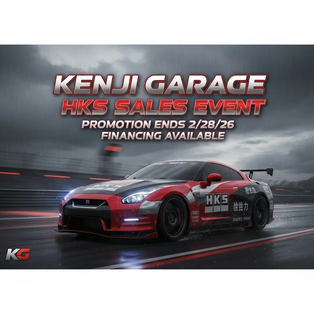 Kenji Garage brand of February Special on HKS parts! Hurry this offer will not last long!

🏎 Aftermarket Performance Parts
💰Financing available
📧 info@kenjigarage.com
📲 714-417-2698
🌎 Ship World Wide
💻 www.kenjigarage.com

#kenjigarage #hksusa 