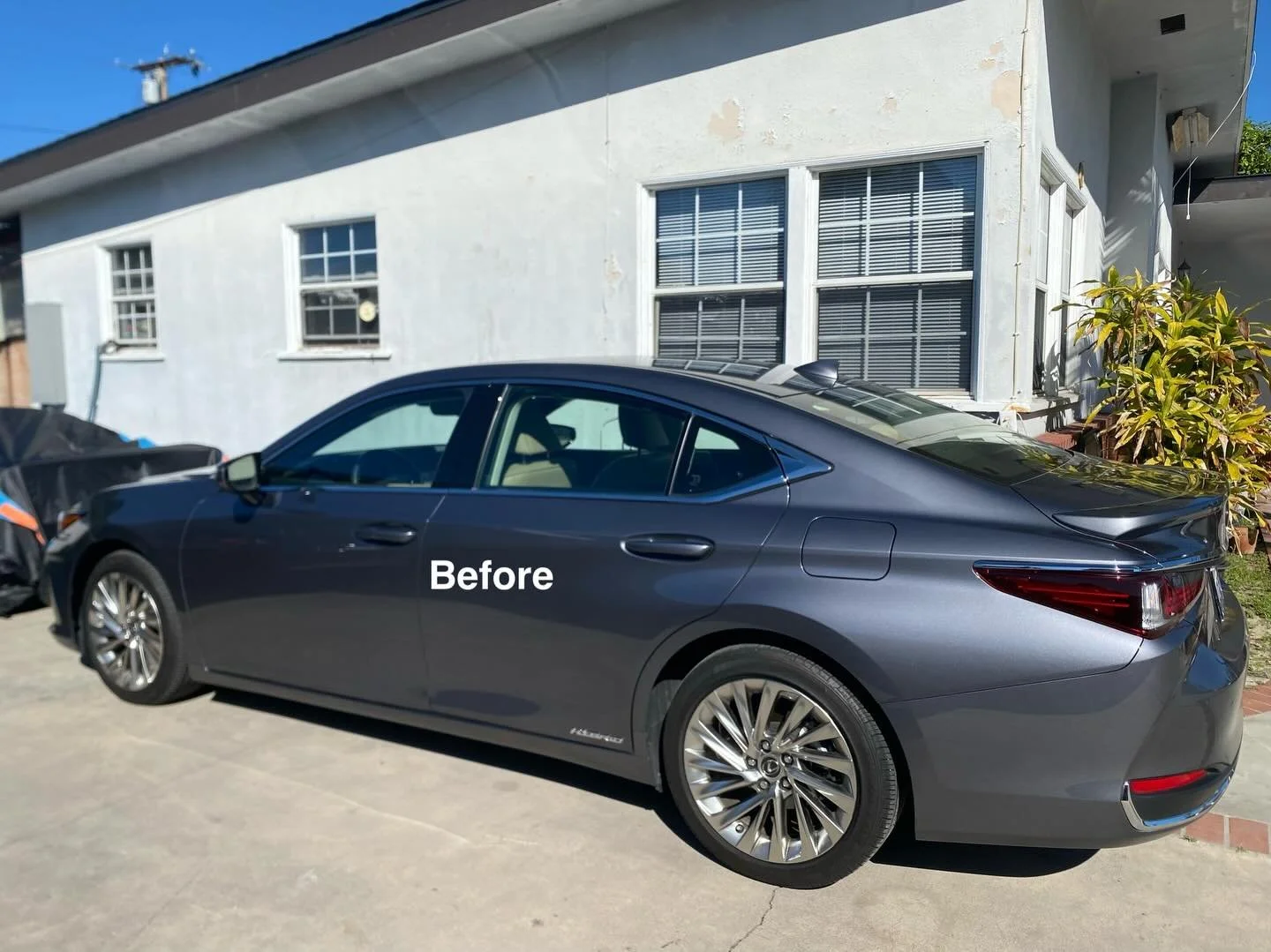 Before and After ceramic tint with @llumarfilms on 2024 Lexus ES300h

Front Windshield and Front Glass 80%
Rear Backglass and Side Back Glass 35%

🏎 Aftermarket Performance Parts
💰Financing available
📧 info@kenjigarage.com
📲 714-417-2698
🌎 Ship 